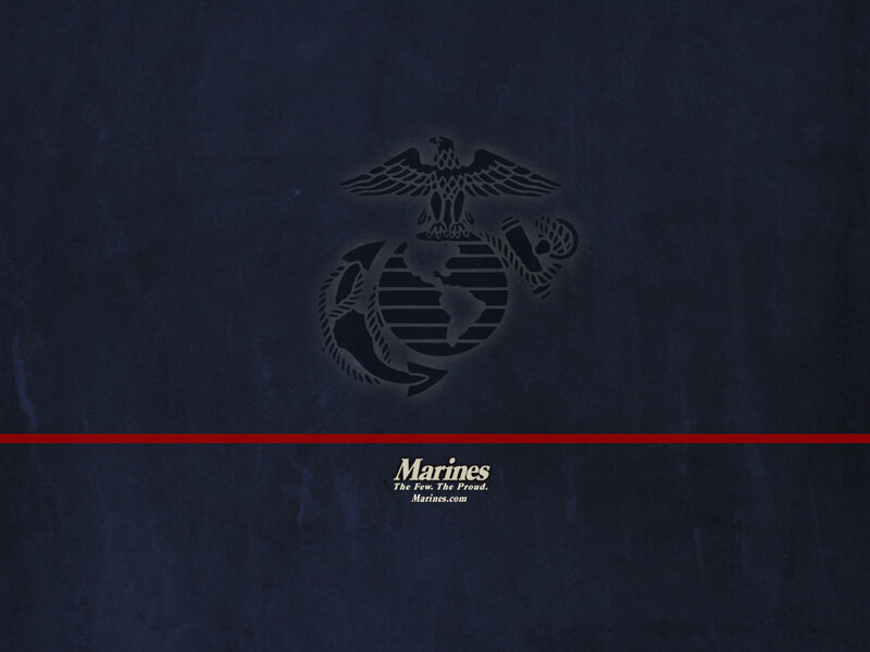 US Marine Corps logo wallpaper
