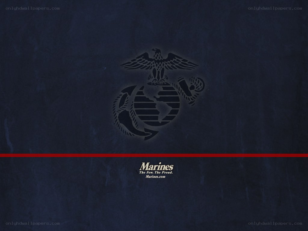 US Marine Corps logo wallpaper