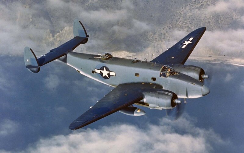 US military aircraft in flight