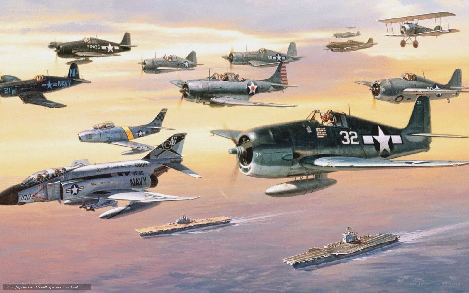 US Navy aircraft through the ages