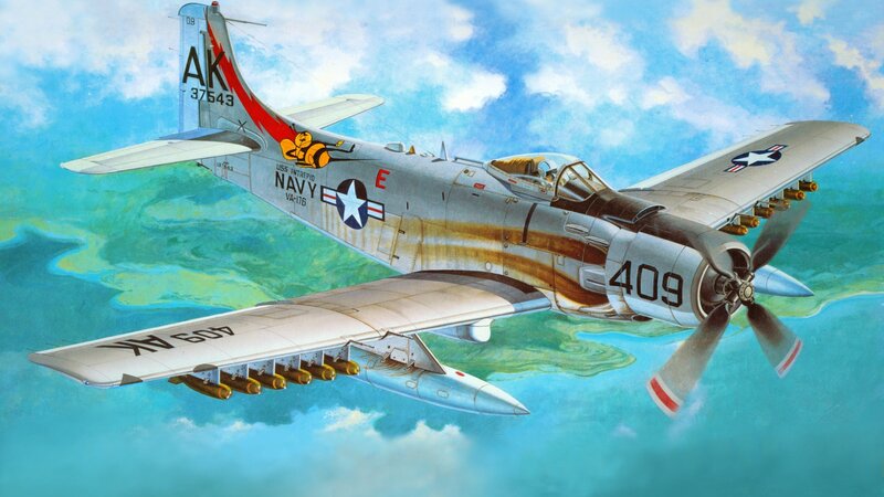 US Navy Fighter Plane