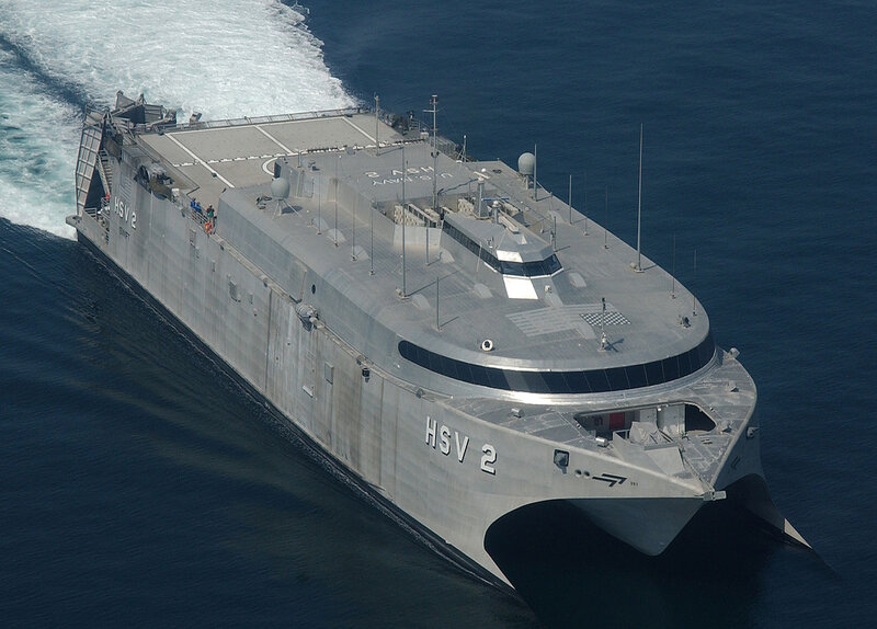 US Navy Ship HSC-2