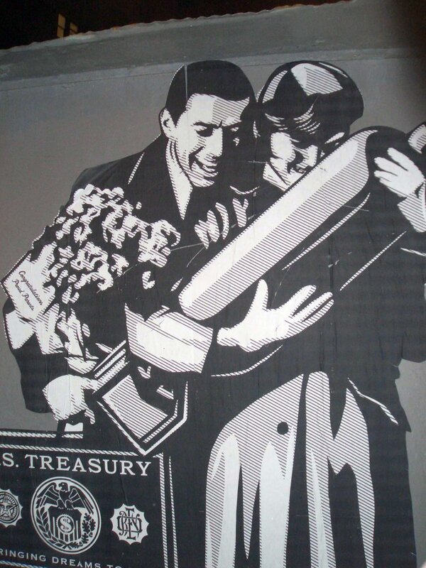 US Treasury mural artwork