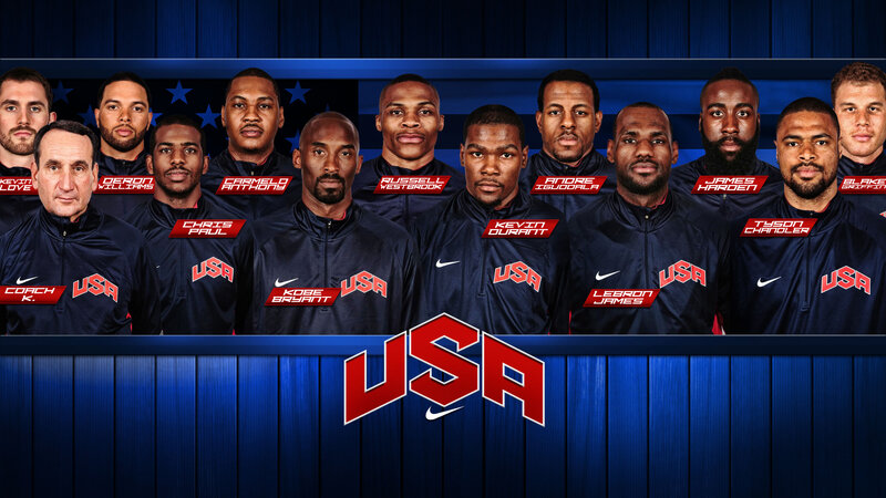 USA Basketball Team — Blue