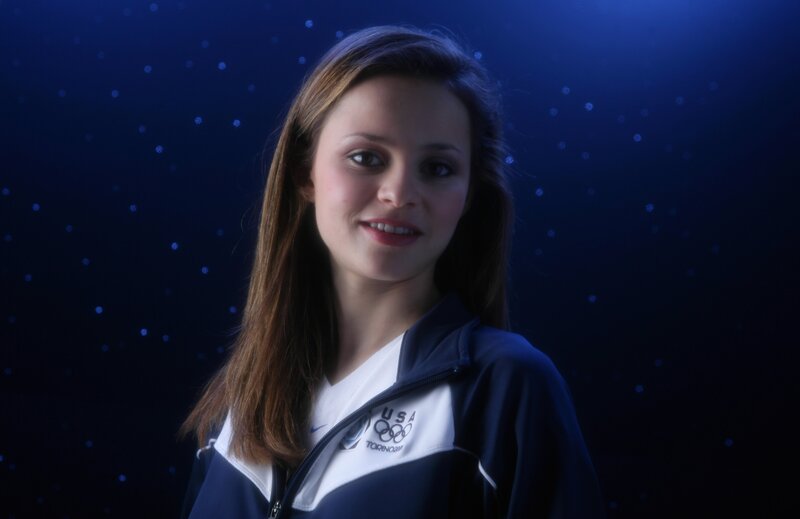 USA Olympic athlete portrait
