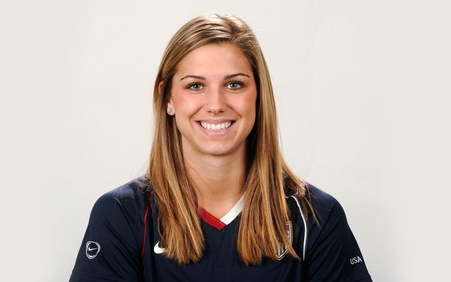 USA soccer player portrait