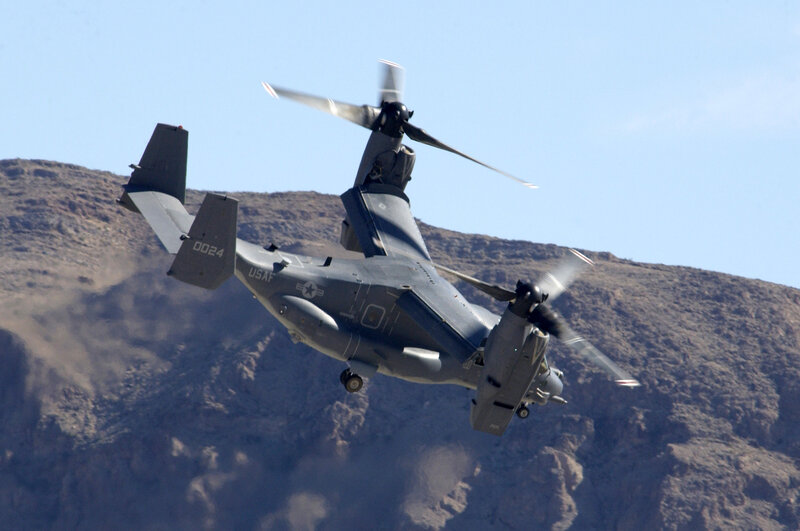 USAF Osprey in flight