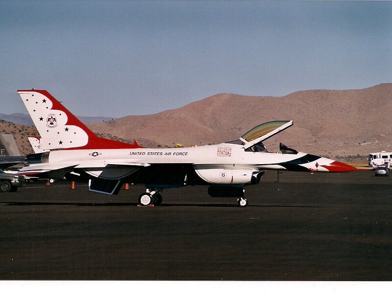 USAF Thunderbirds Jet