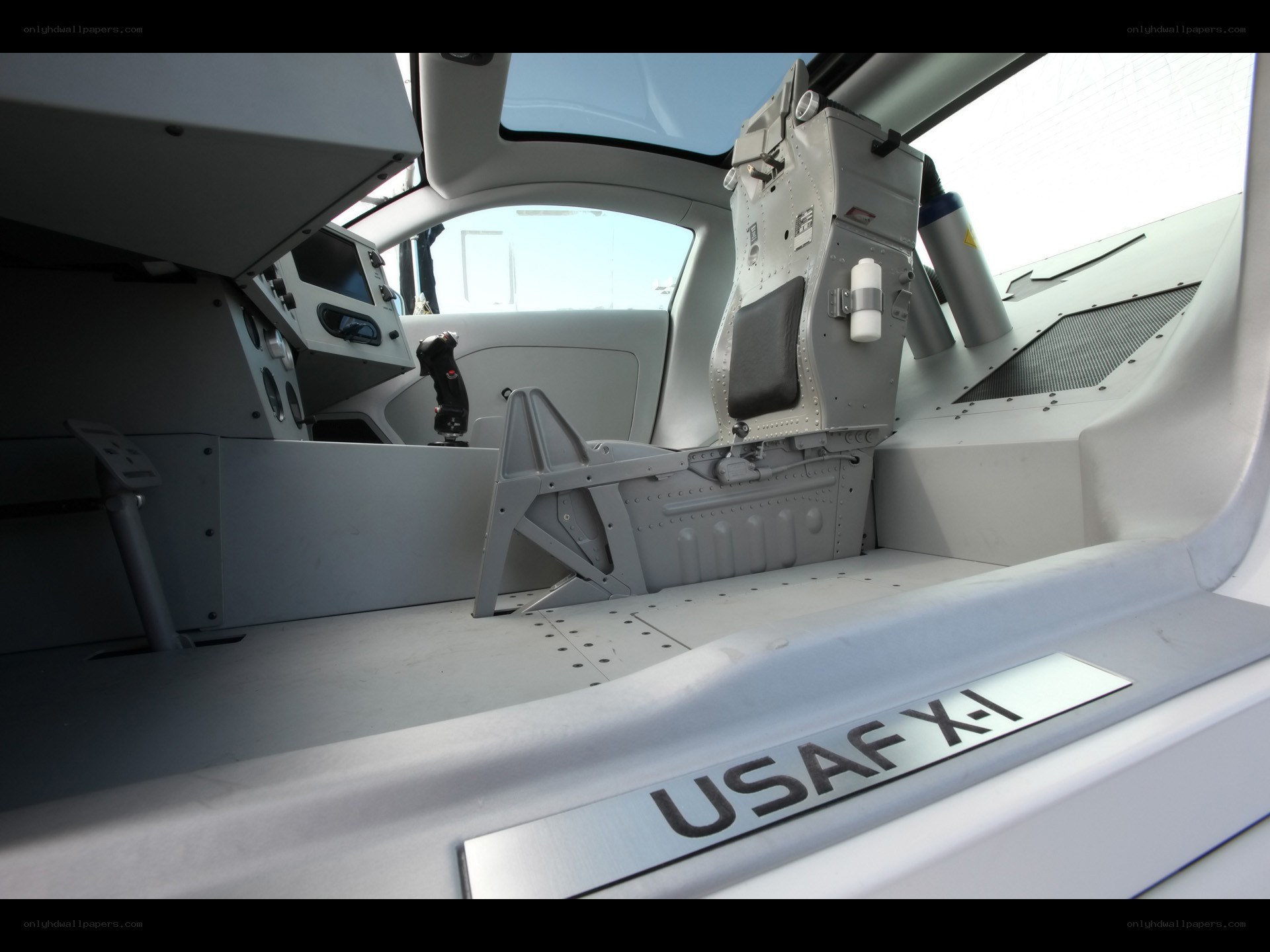 USAF X-1 cockpit interior