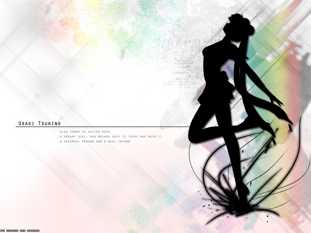 Usagi Tsukino silhouette art