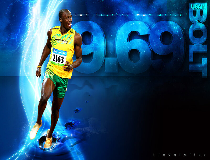 Usain Bolt fastest man alive