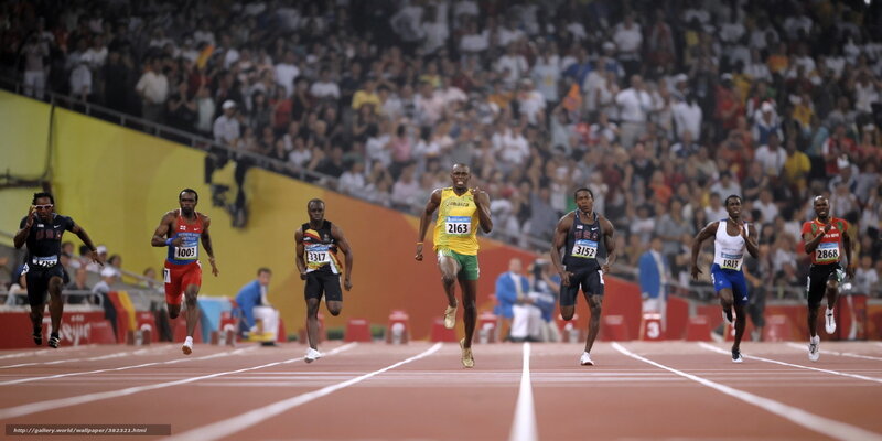 Usain Bolt wins 100m final