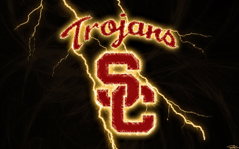USC Trojans Logo — Black