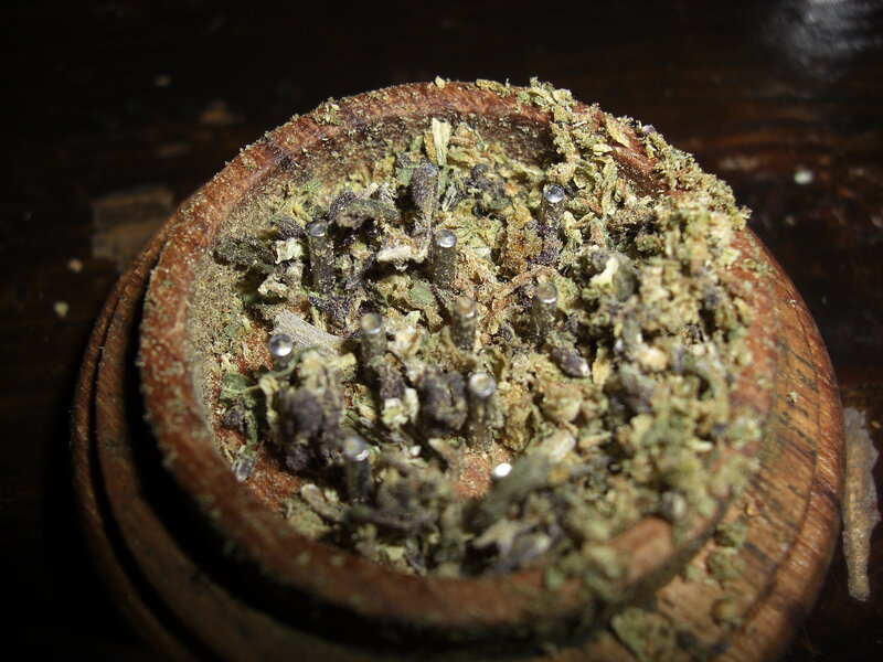 Used herb grinder