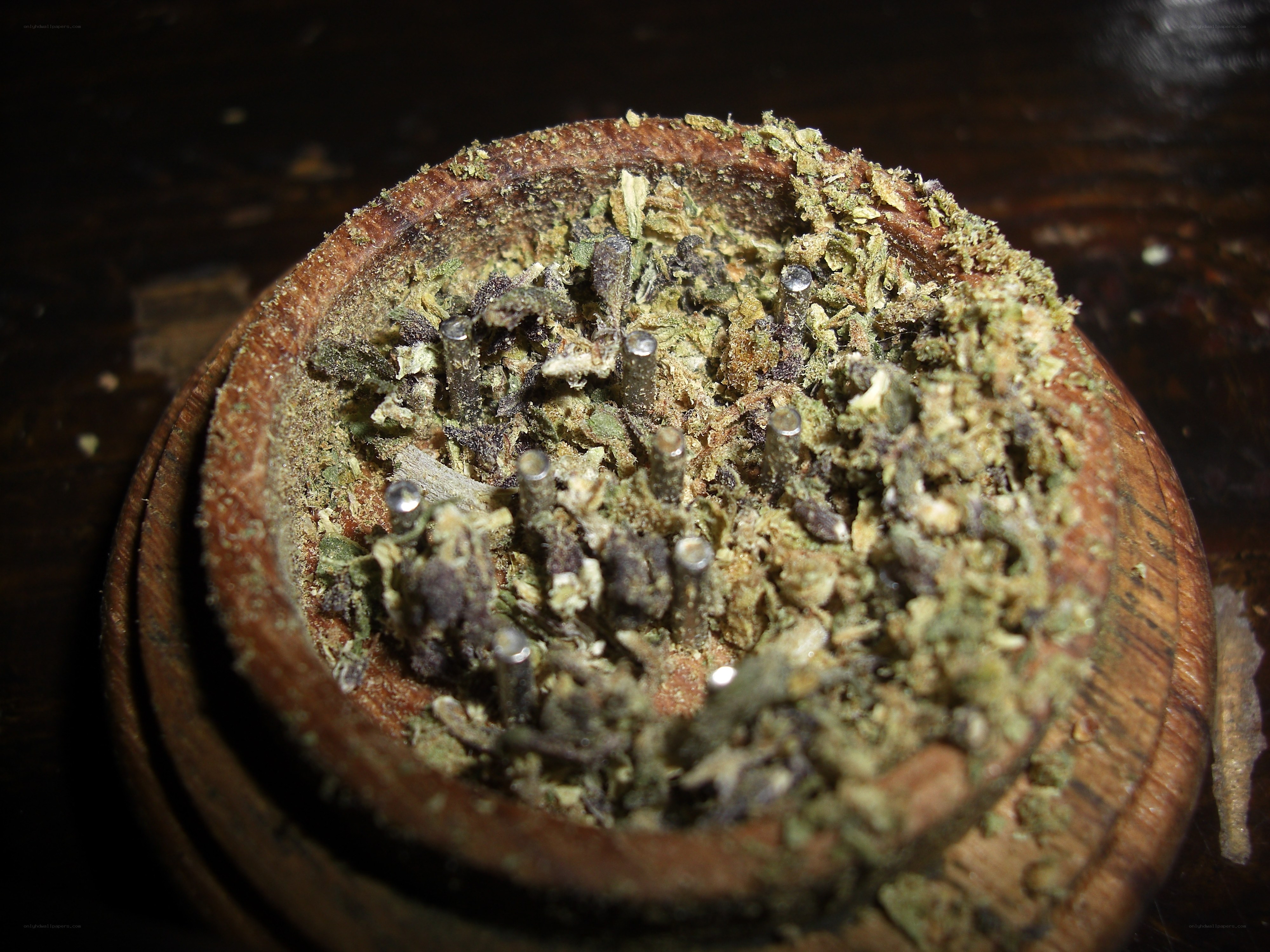 Used herb grinder