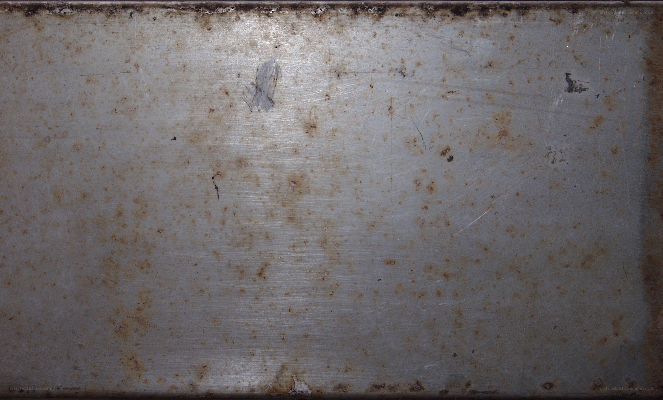 used metal baking tray