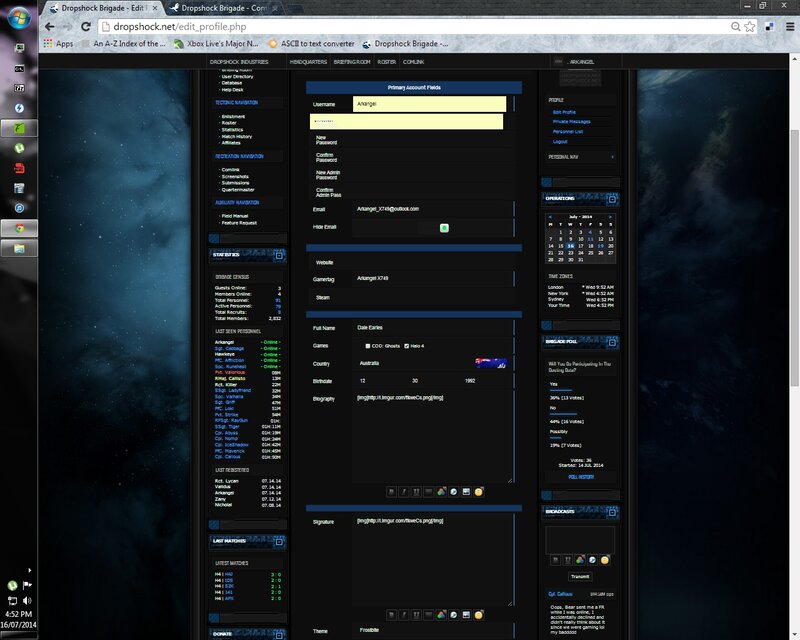 User Profile Page