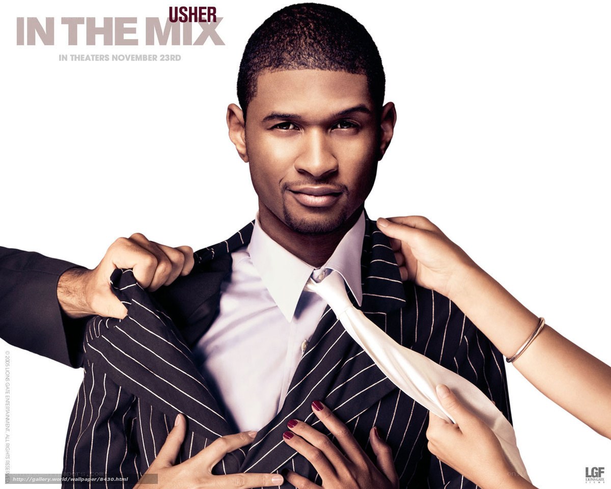 Usher in the mix poster