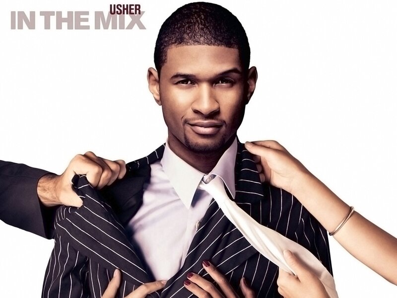 Usher in the mix