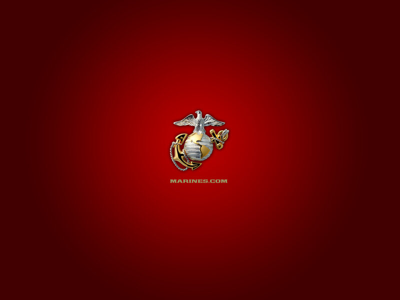 USMC Emblem — Red