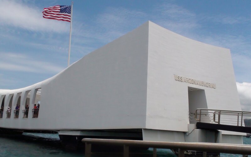 USS Arizona Memorial in Hawaii