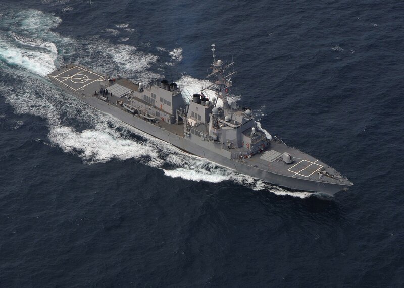 USS Arleigh Burke at sea