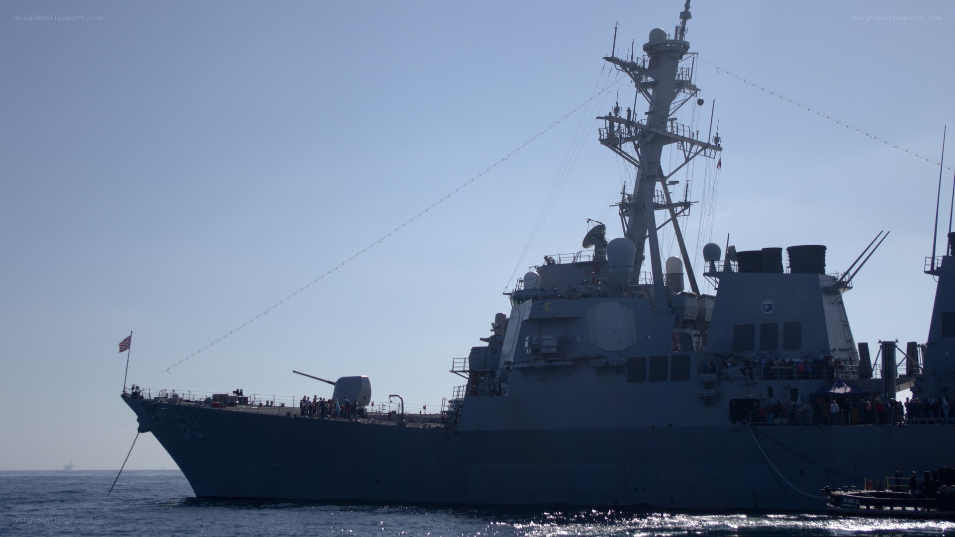 USS Arleigh Burke destroyer