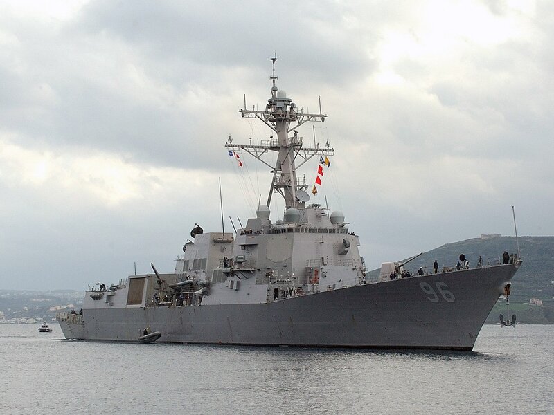USS Arleigh Burke — Gray, Overcast