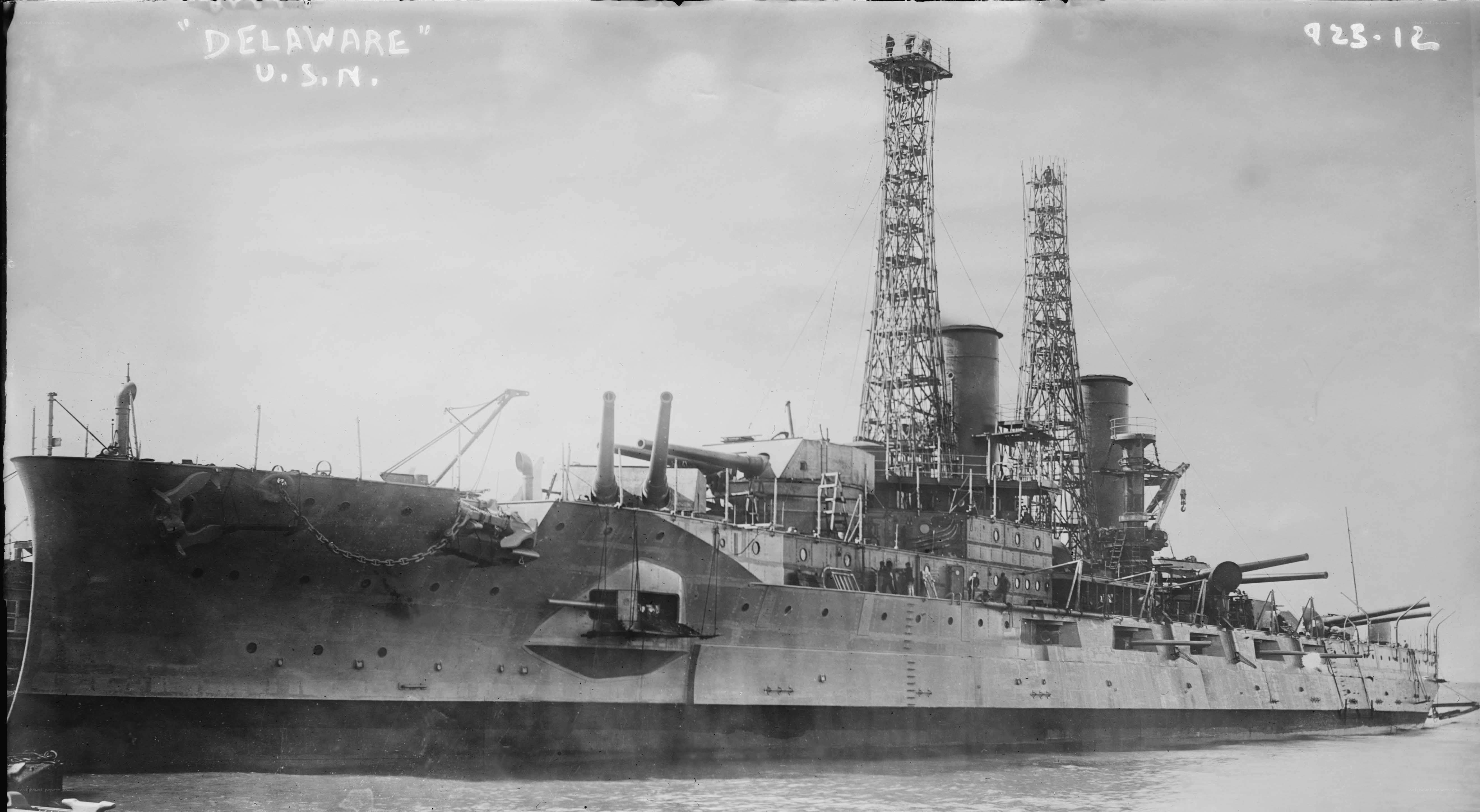 USS Delaware battleship