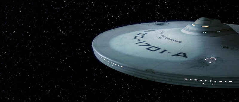 USS Enterprise-A in space
