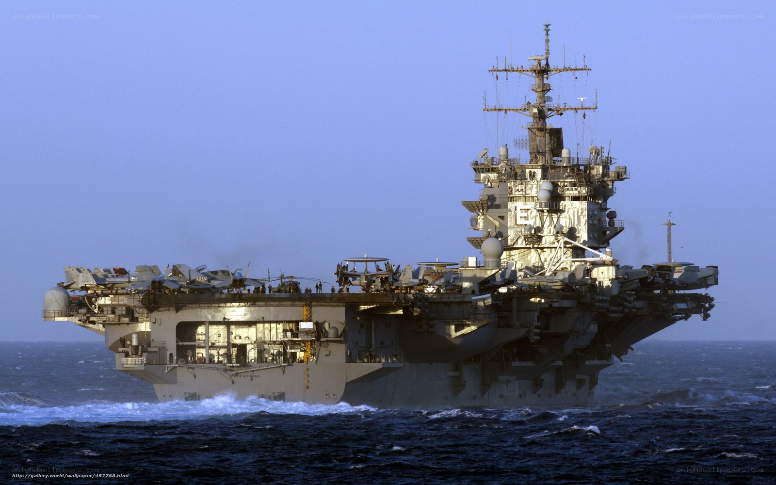 USS Enterprise aircraft carrier