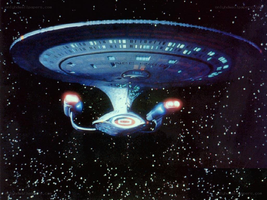 USS Enterprise in space