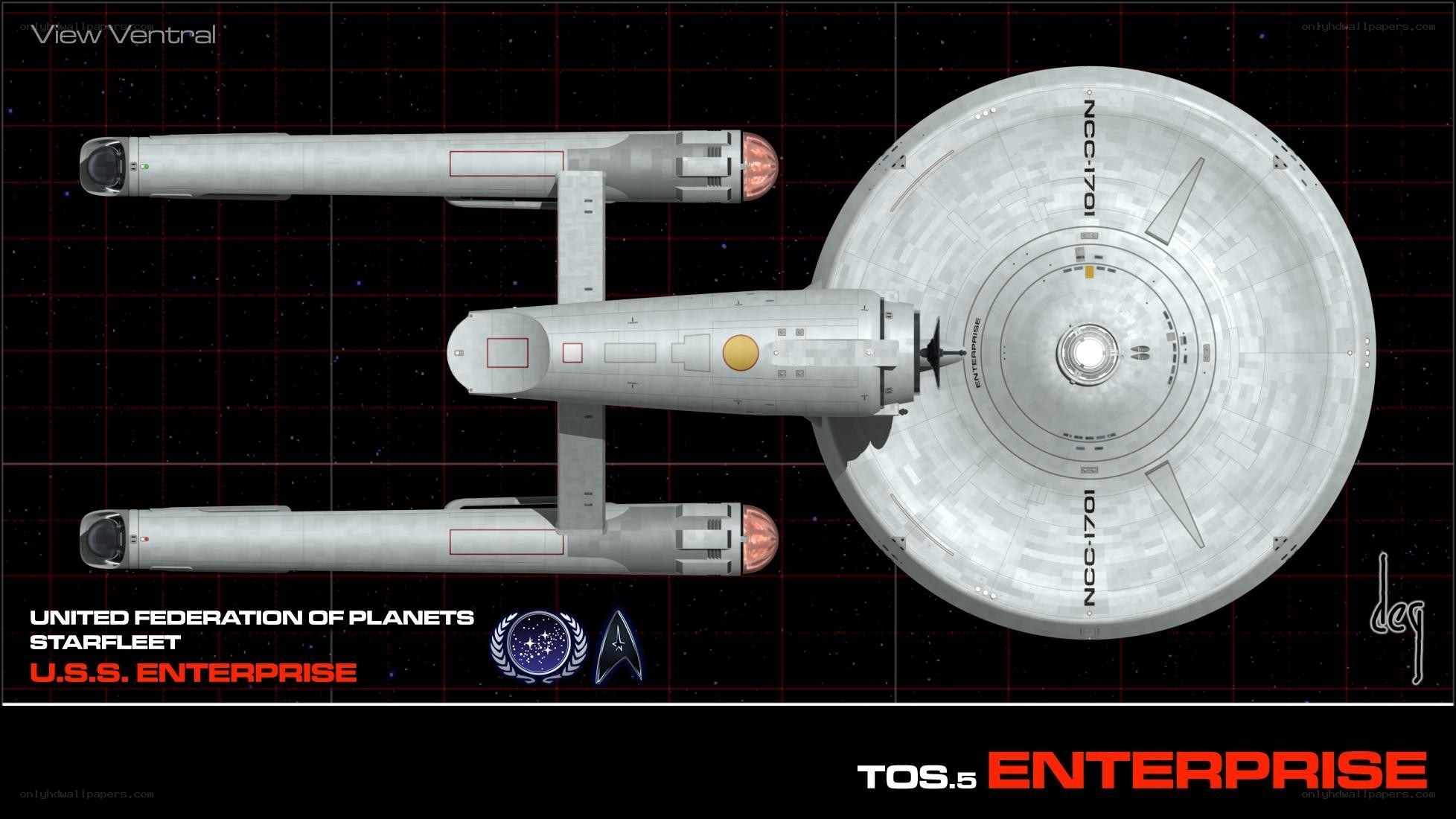 USS Enterprise starship design