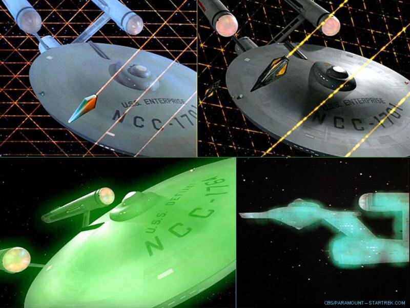 USS Enterprise Starship — Green
