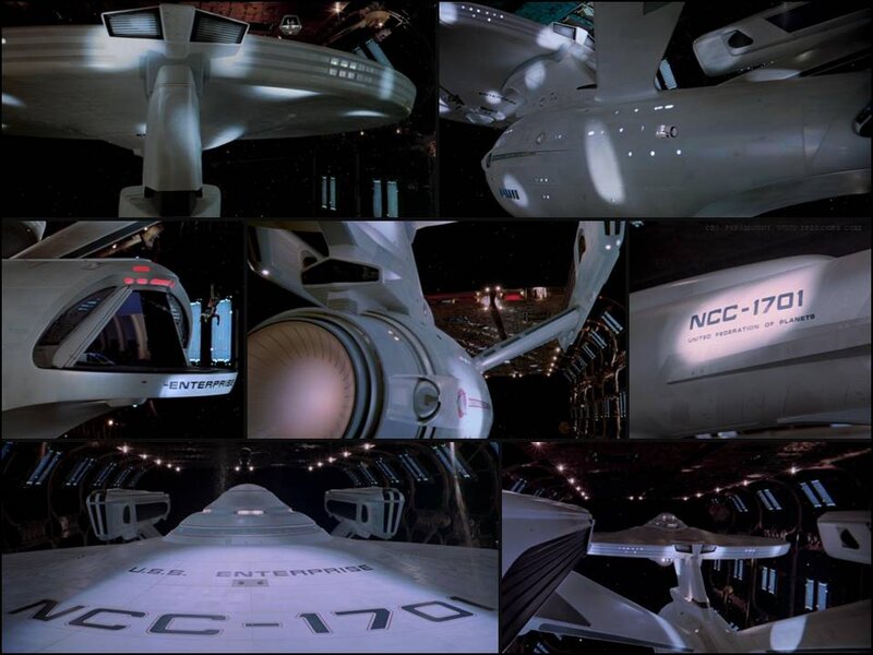 USS Enterprise Starship — White