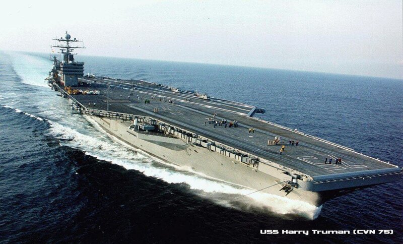 USS Harry Truman aircraft carrier