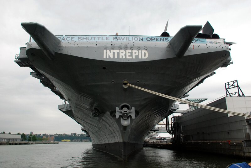 USS Intrepid aircraft carrier