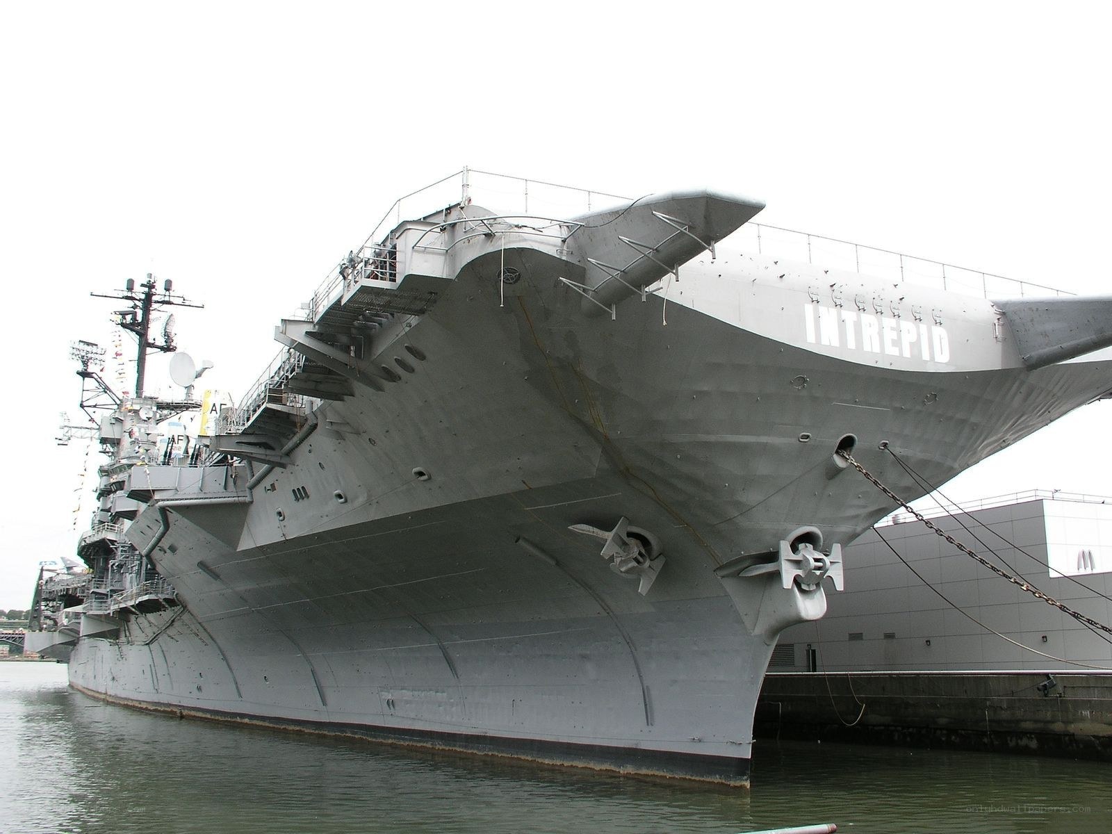 USS Intrepid aircraft carrier