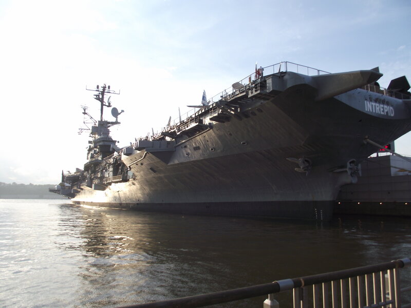 USS Intrepid Aircraft Carrier — Gray