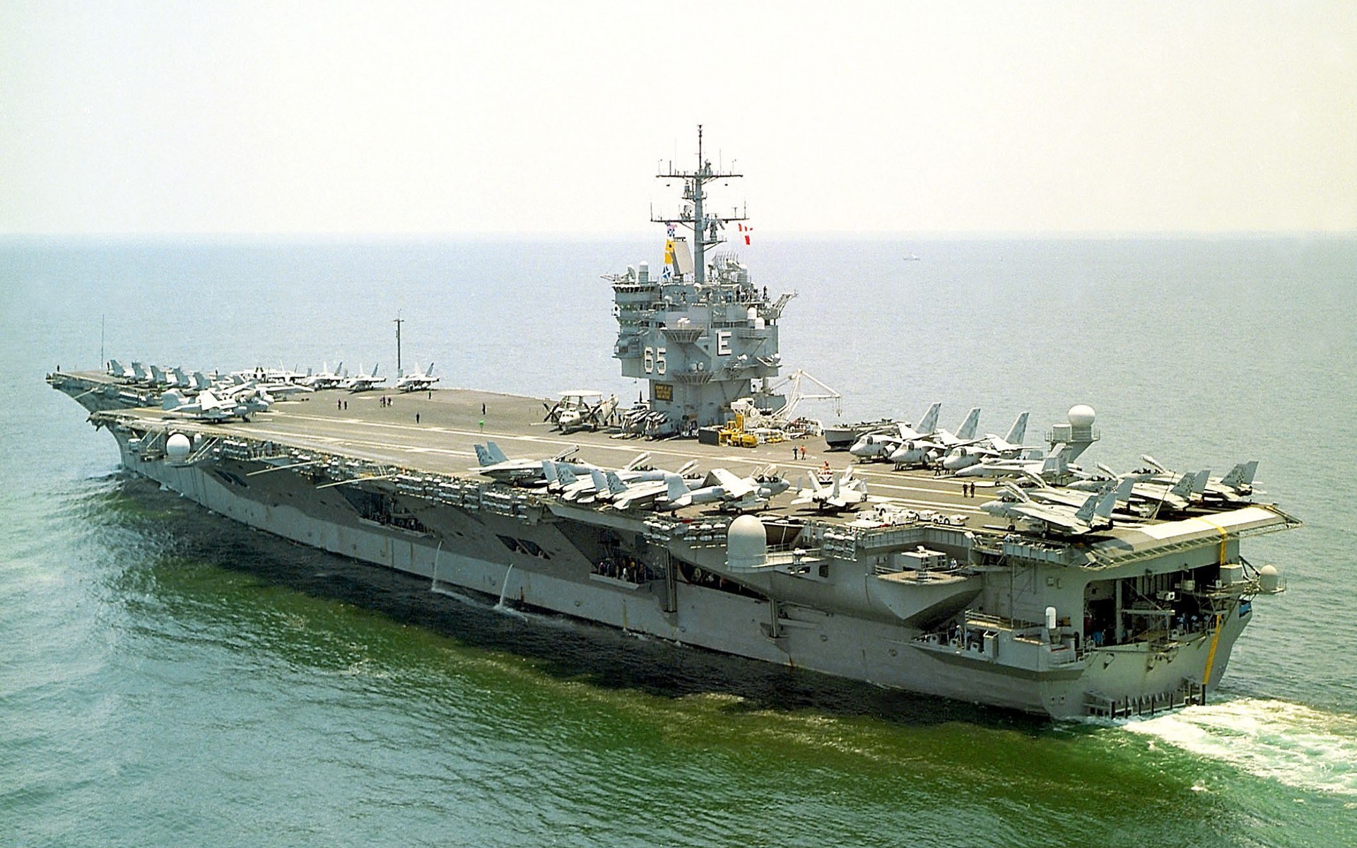 USS John C. Stennis at sea