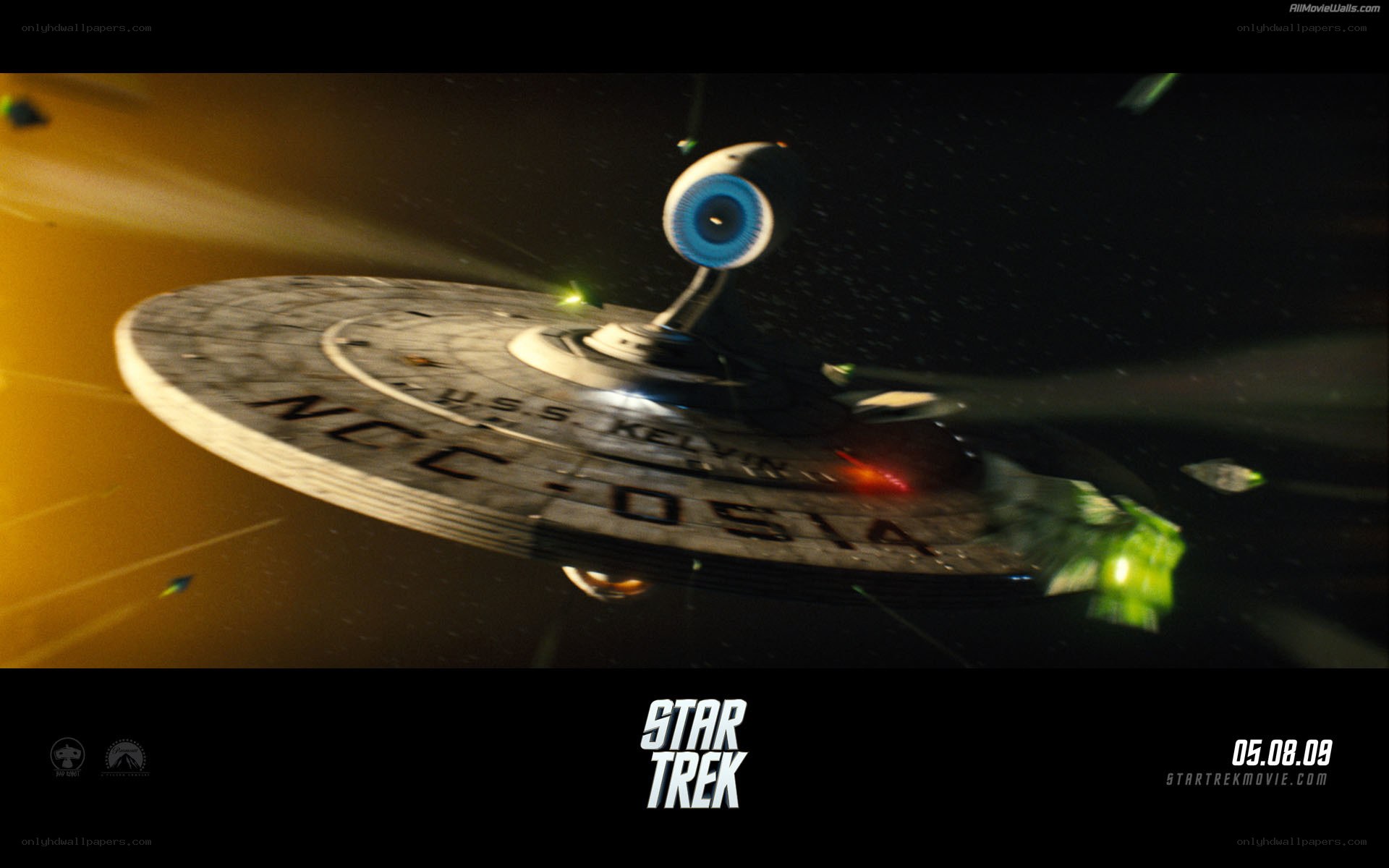 USS Kelvin in space