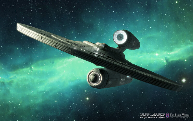 USS Kelvin Starship — Green
