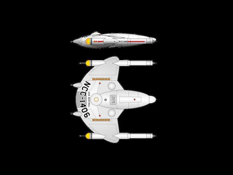 USS Kestrel starship design