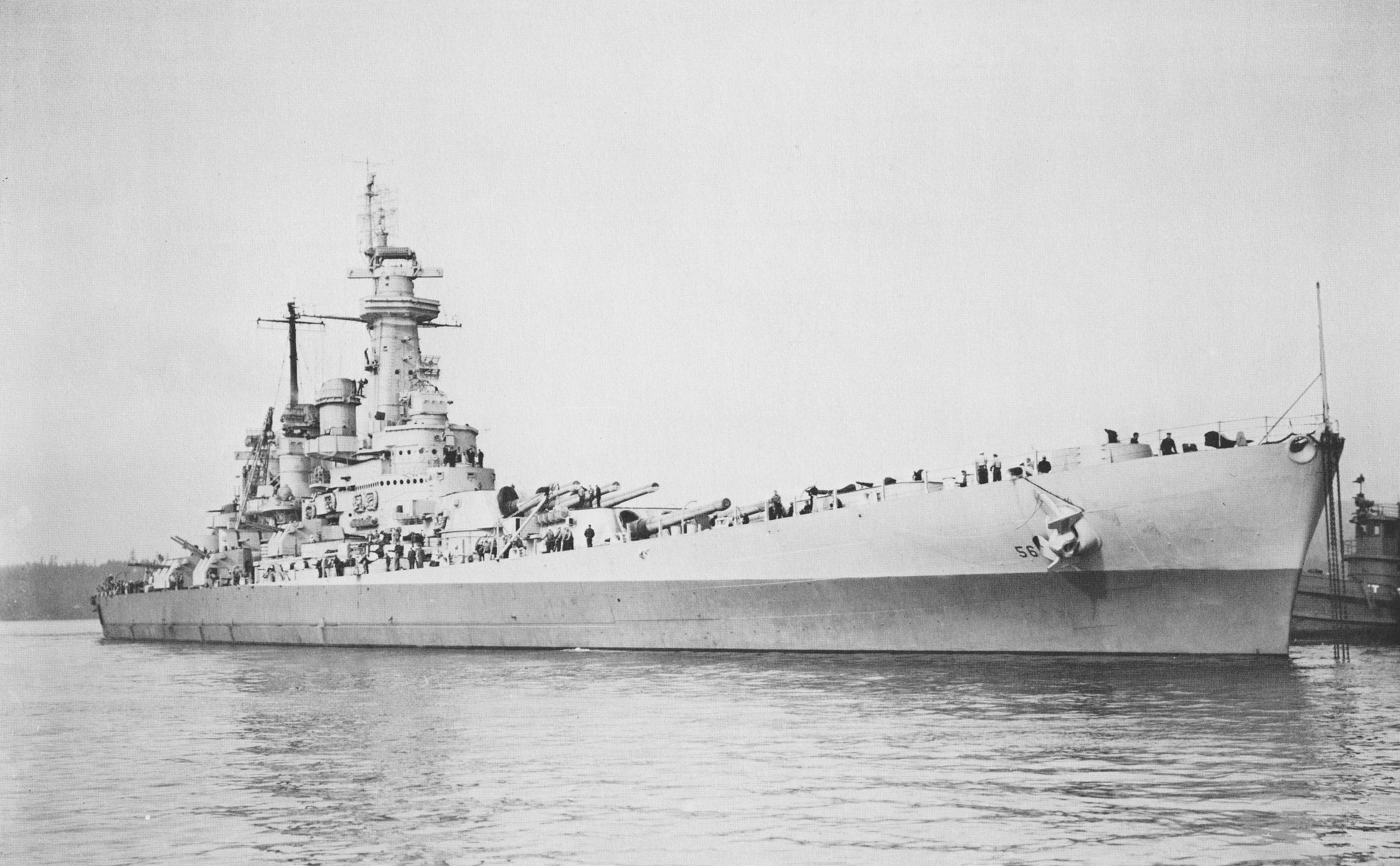 USS Massachusetts battleship