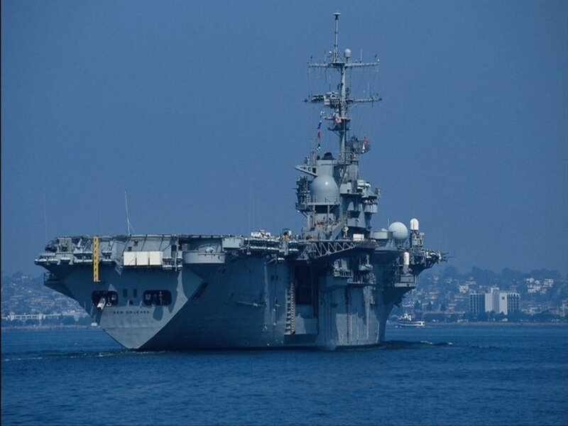 USS New Orleans amphibious assault ship