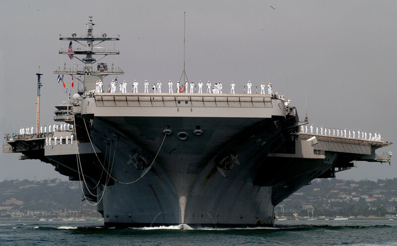 USS Nimitz aircraft carrier