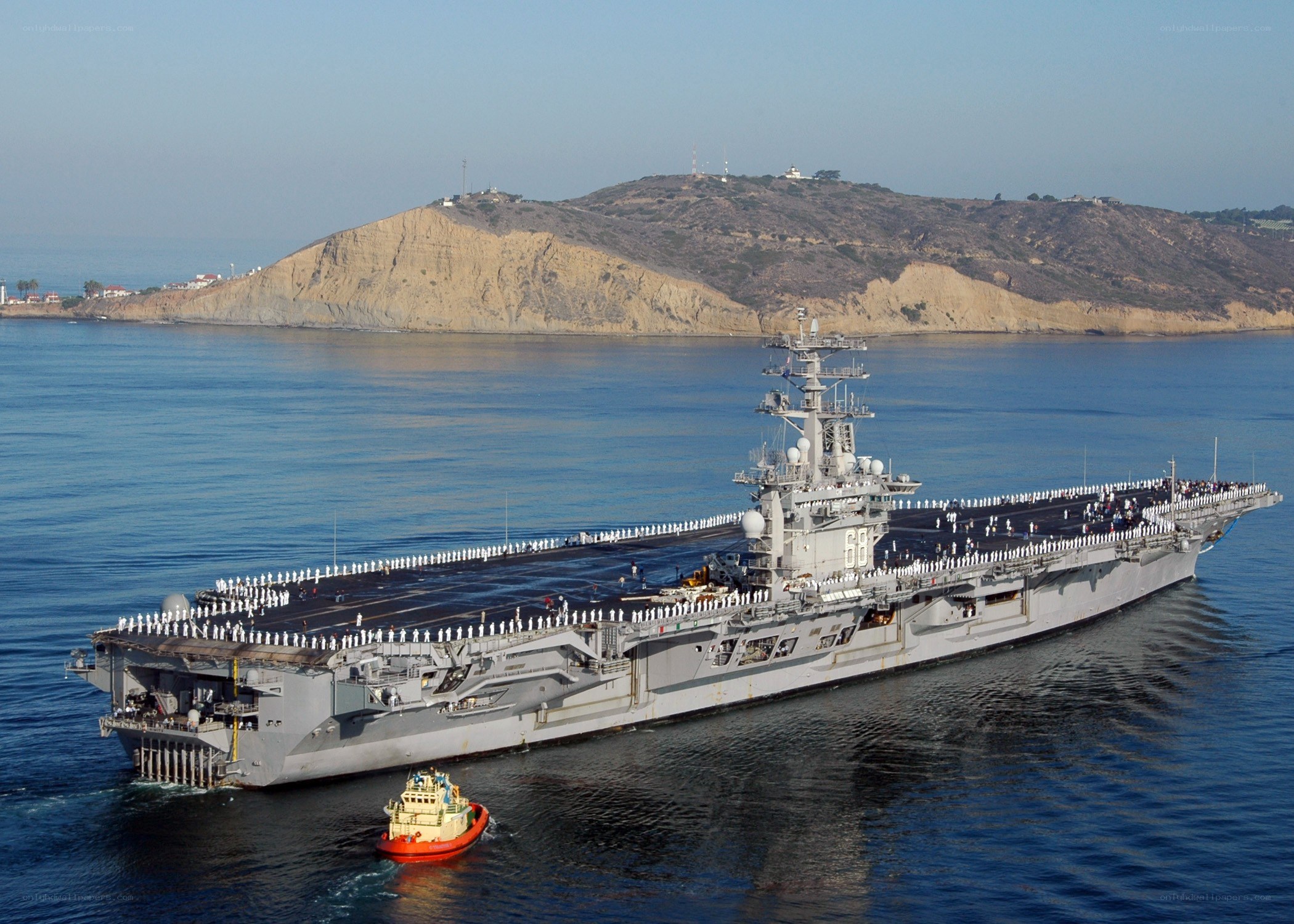 USS Nimitz aircraft carrier