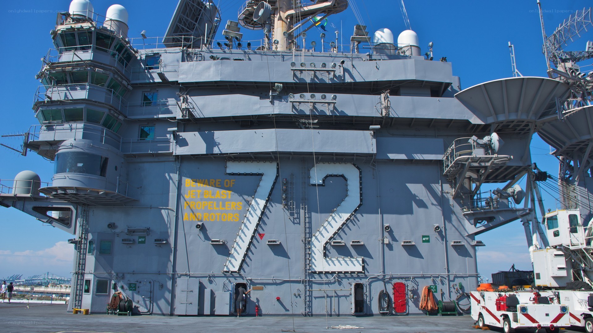 USS Nimitz aircraft carrier