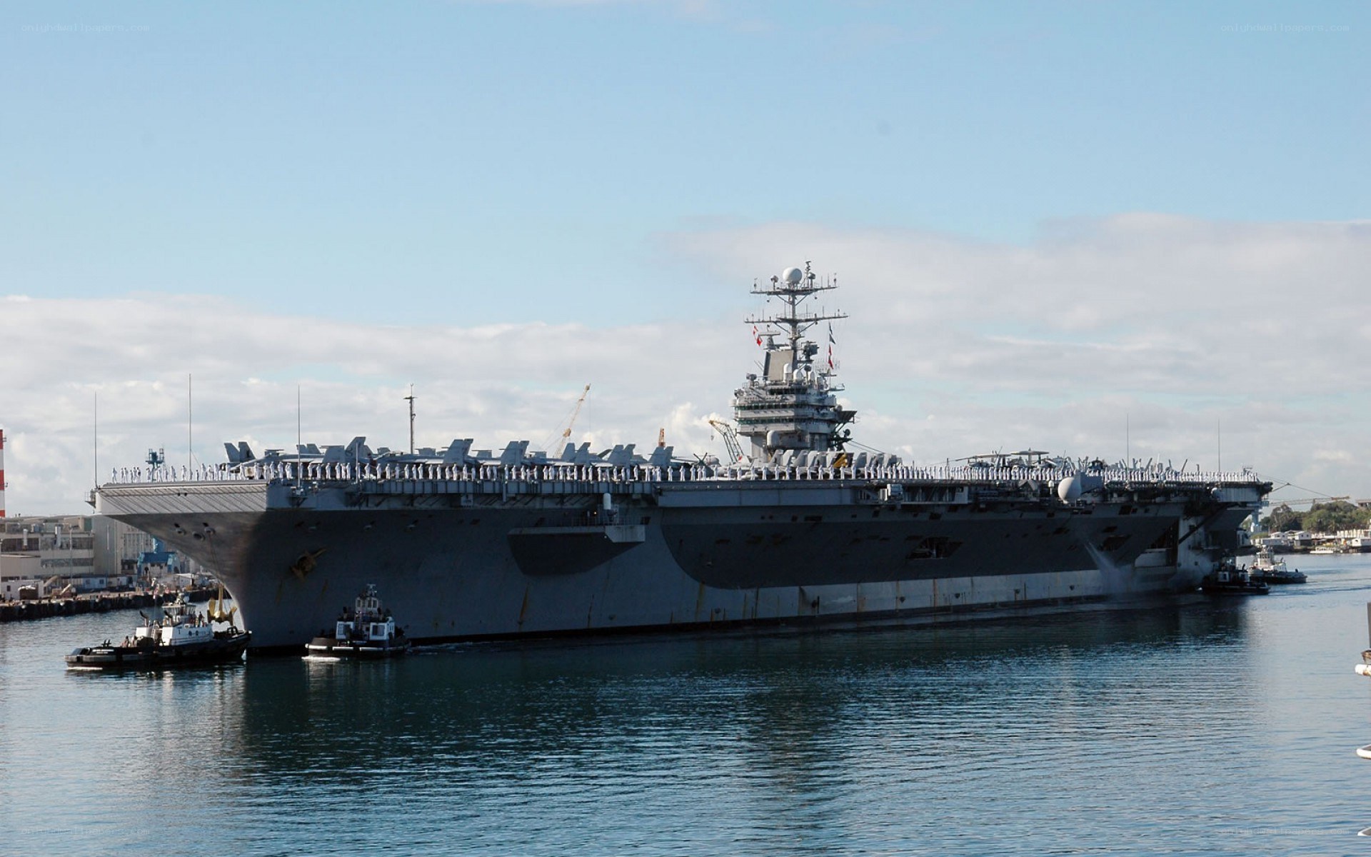 USS Nimitz aircraft carrier