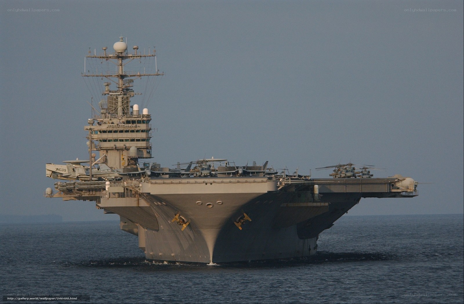 USS Nimitz aircraft carrier